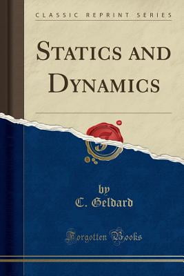Statics And Dynamics Book